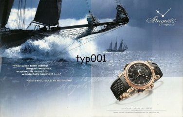 BREGUET - 2010 - MARINE ROYALE PRINT AD