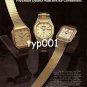 ORIENT - 1980 - HIGH FASHION PRECISION QUARTZ WATCHES FOR GENTLEMEN PRINT AD