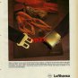 LUFTHANSA - 1982 - SENATOR CLASS CULINARY SERVICES LOBSTER PRINT AD