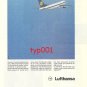 LUFTHANSA - 1987 - INCREASING DEMAND - RAĞBET ARTIYOR! TURKISH PRINT AD