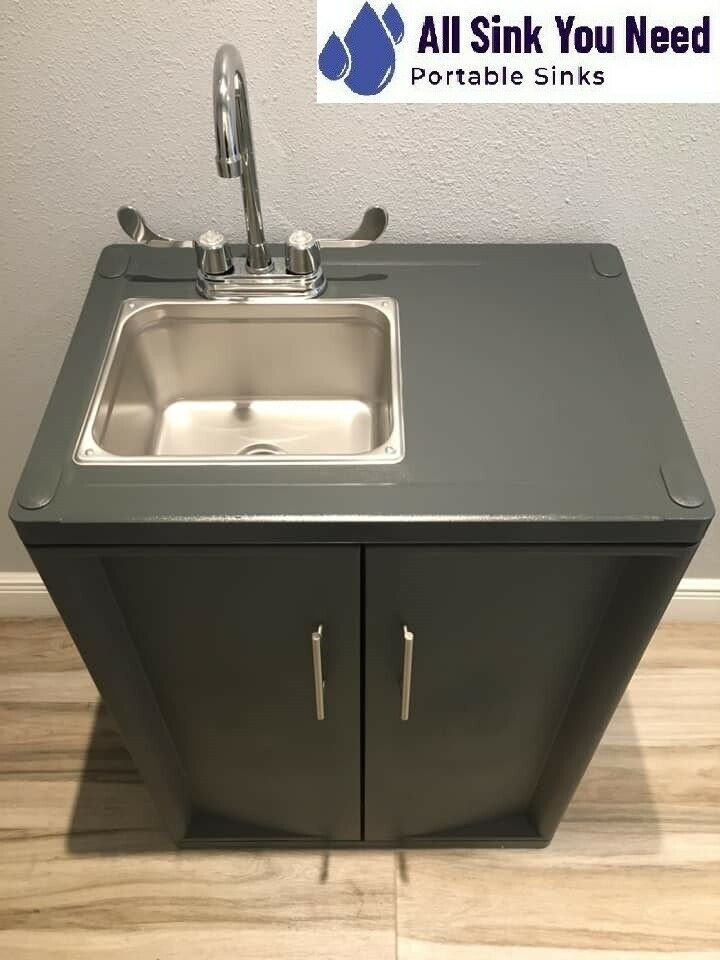 Portable Sink mobile Handwash, Self contained Hot & Cold Water