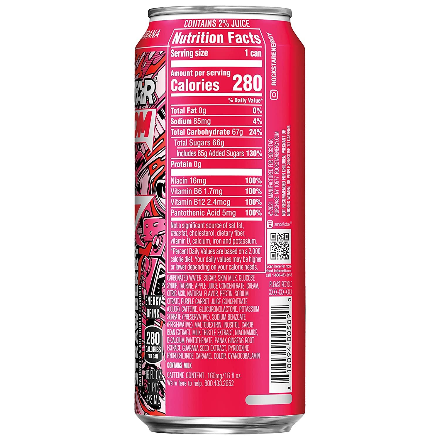 rockstar taurine