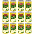 DEL MONTE Sliced Bartlett Pears in Heavy Syrup, Canned Fruit, 15.25 oz (Pack of 12)