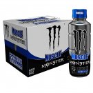 Muscle Monster Vanilla Energy Shake, Protein + Energy Drink, 15 Fl Oz (Pack of 12)