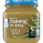 Gerber Natural for Baby 1st Foods Baby Food Jar, Green Bean, (Pack of 10)