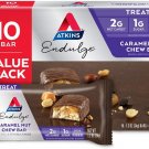 Atkins Endulge Treat, Caramel Nut Chew Bar, Keto Friendly, 10 Count (Pack of 1)