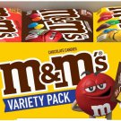 M&M'S Variety Pack Chocolate Candy Singles Size 30.58-Ounce 18-Count (Pack of 1)