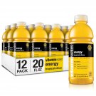 vitaminwater energy electrolyte enhanced water, tropical citrus drinks, 20 fl oz, 12 Pack