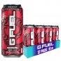 G Fuel Energy Drink, Lingonberry, Sugar Free Beverage 16 oz Cans (PewDiePie, 12-Pack)