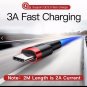 Baseus USB to Type C Charger Cable Fast Charging Lead Data Cord for Samsung LG