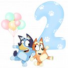 Bluey Bingo Birthday 2nd PNG images Clipart