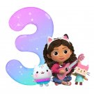 Gabby's Dollhouse Birthday 3rd PNG images Clipart