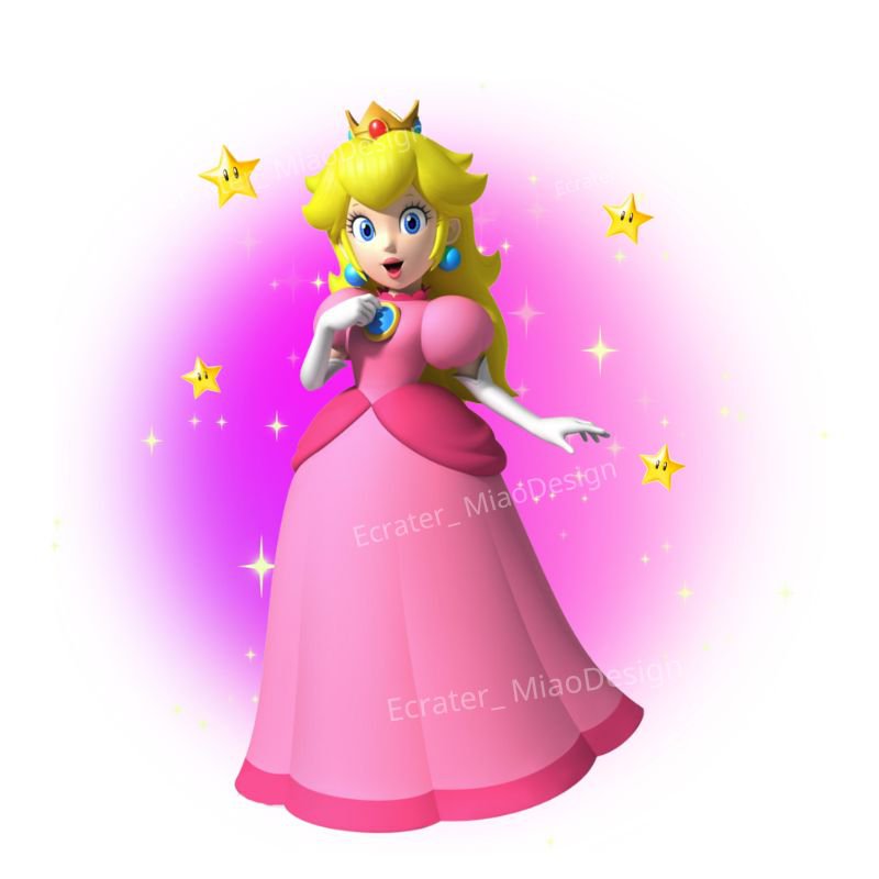 Princess Peach PNG images Super Mario