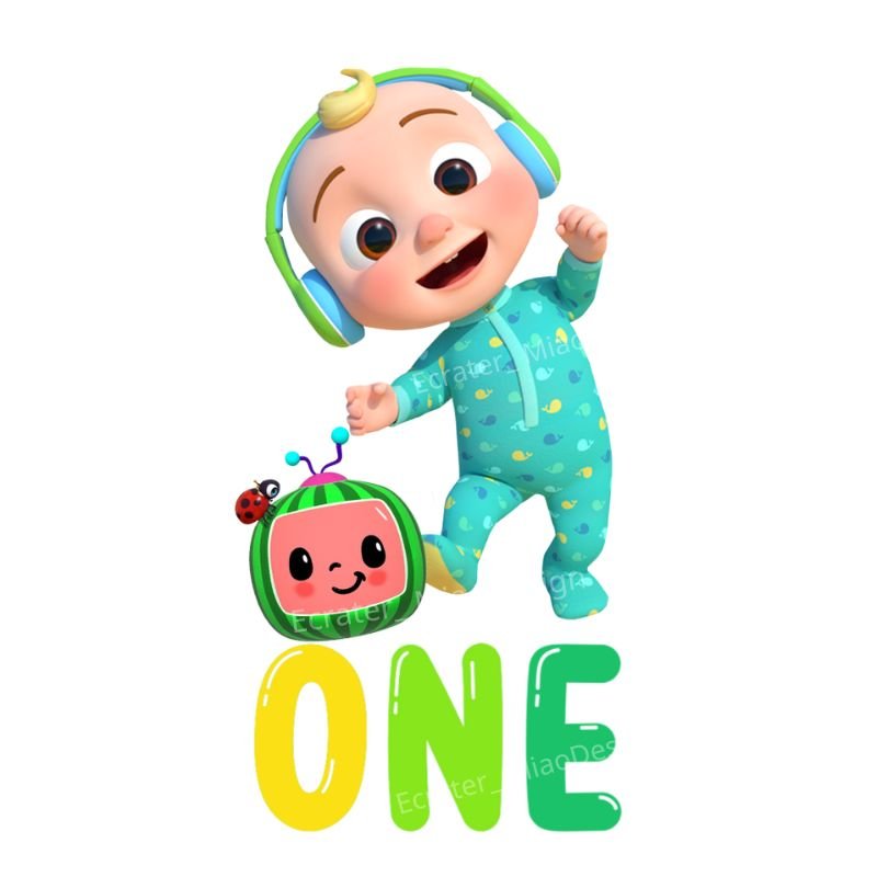 Cocomelon Baby Birthday 1st PNG images