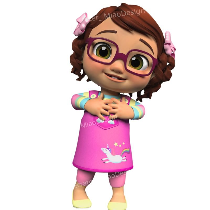 Cocomelon Bella Girl PNG images Clipart