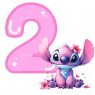Stitch Angel 2nd Birthday PNG Clipart Image