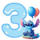 Stitch  3rd Birthday PNG Clipart Image