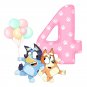 Bluey Bingo Birthday 4th PNG images Clipart