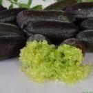 20 Finger Limes Seeds  Black Skin Green Inside Fruit Seeds Organic Juicy