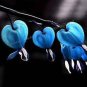5 Rare Lamprocapnos spectabilis Blue Asian Bleeding Heart Flower Seeds