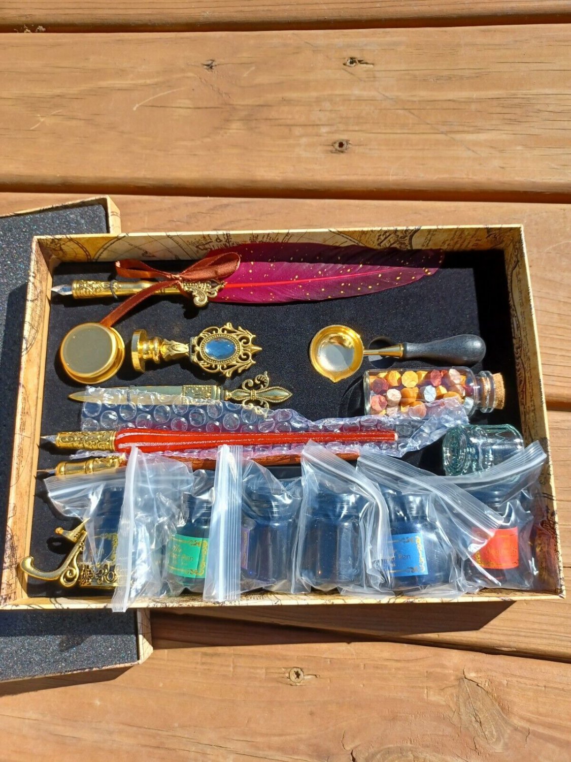 Old Fashioned Quill and Ink set NIB