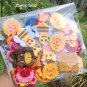 Hand made wall decaration Animal face sticker