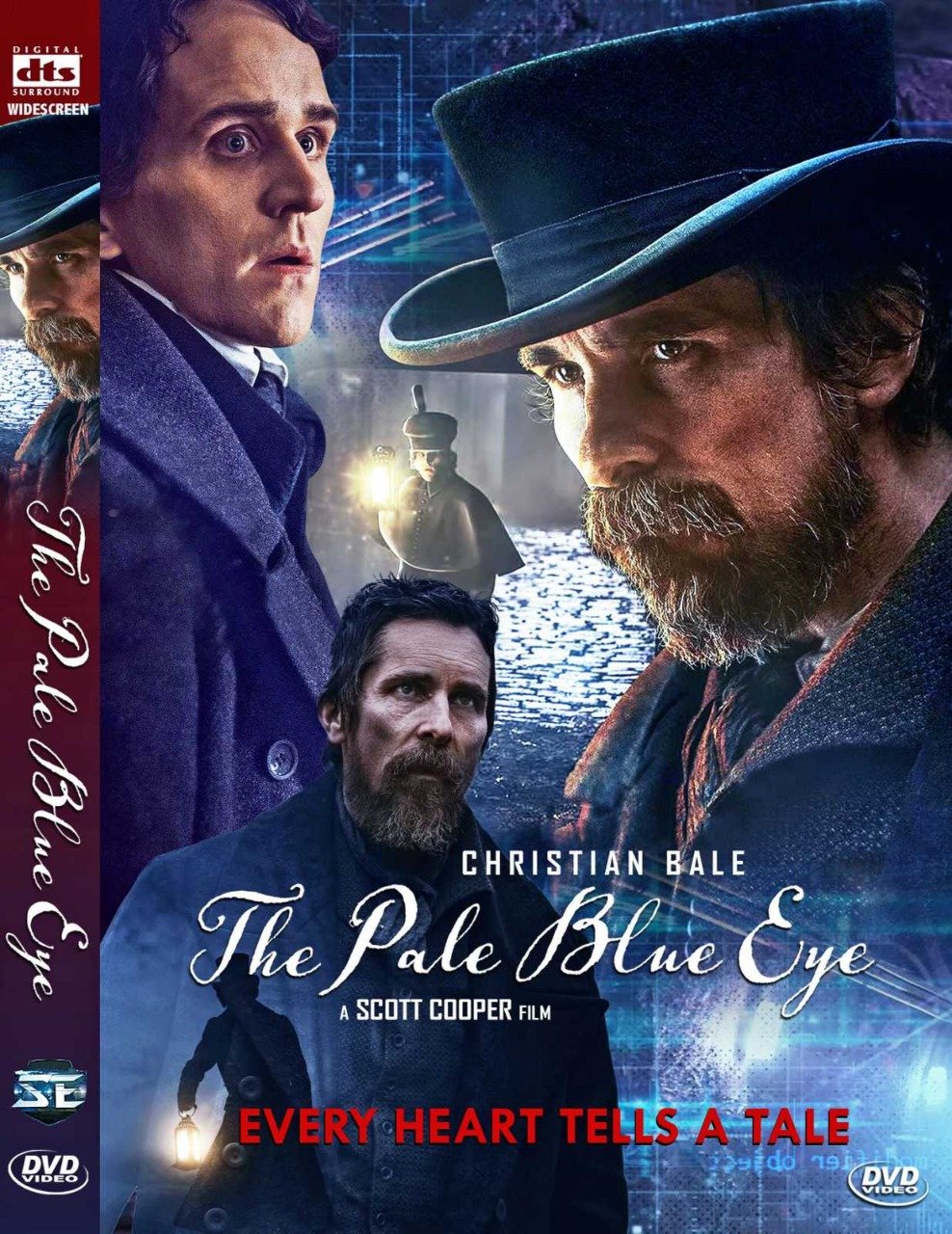 THE PALE BLUE EYE DVD movie free shiping (2022)