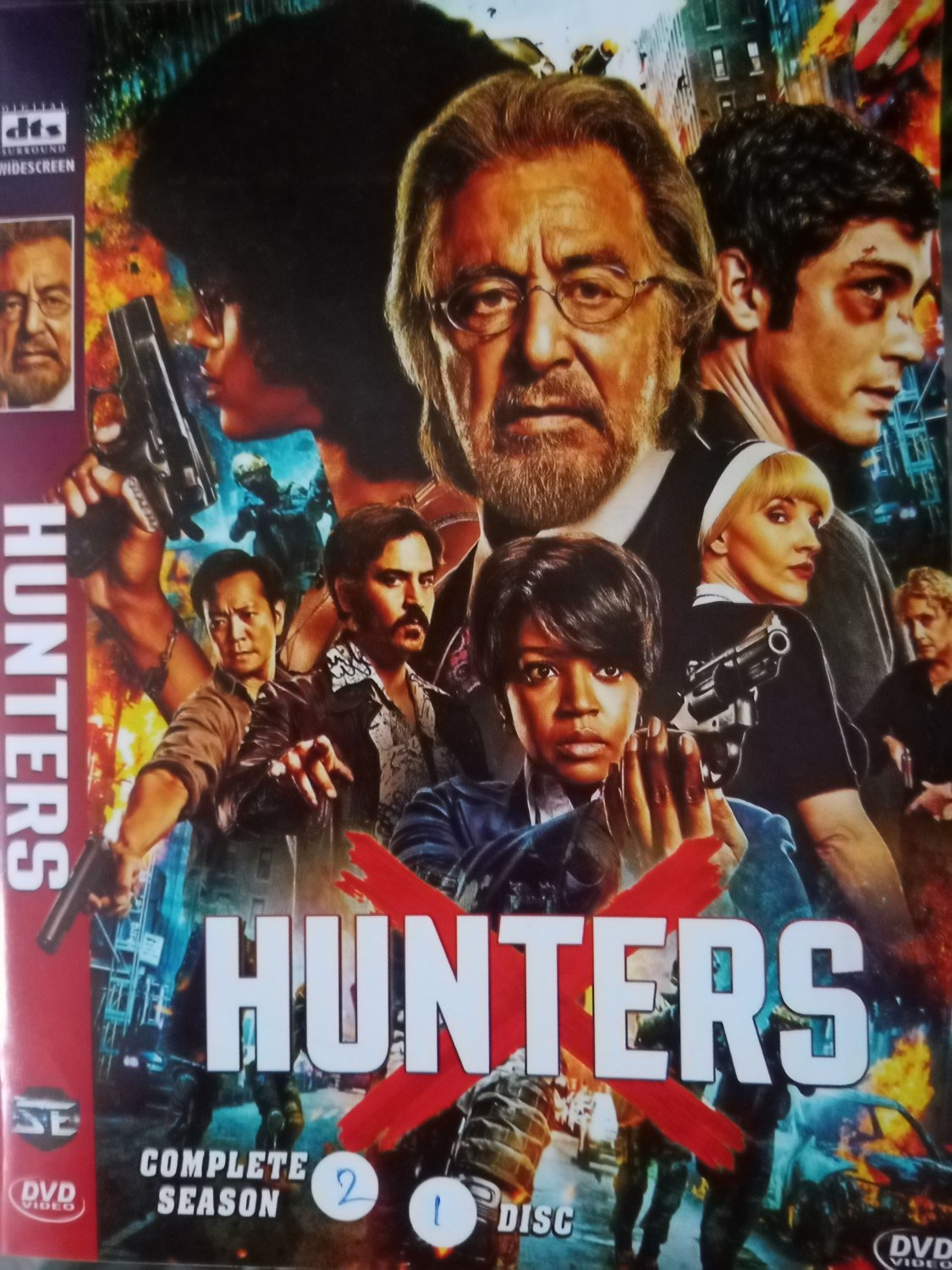 HUNTERS DVD TV SERIES complete season (2) free shiping 2023