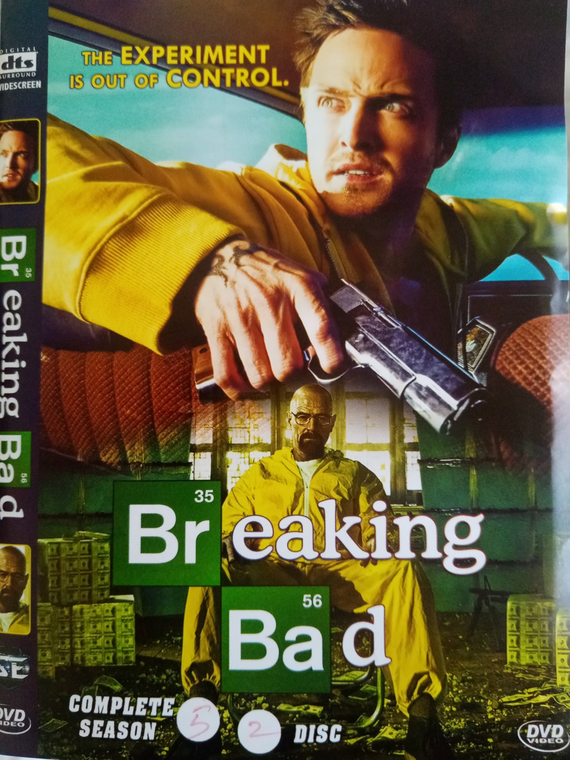 BREAKING BAD DVD TV SERIES complete season ( 5 ) free shiping