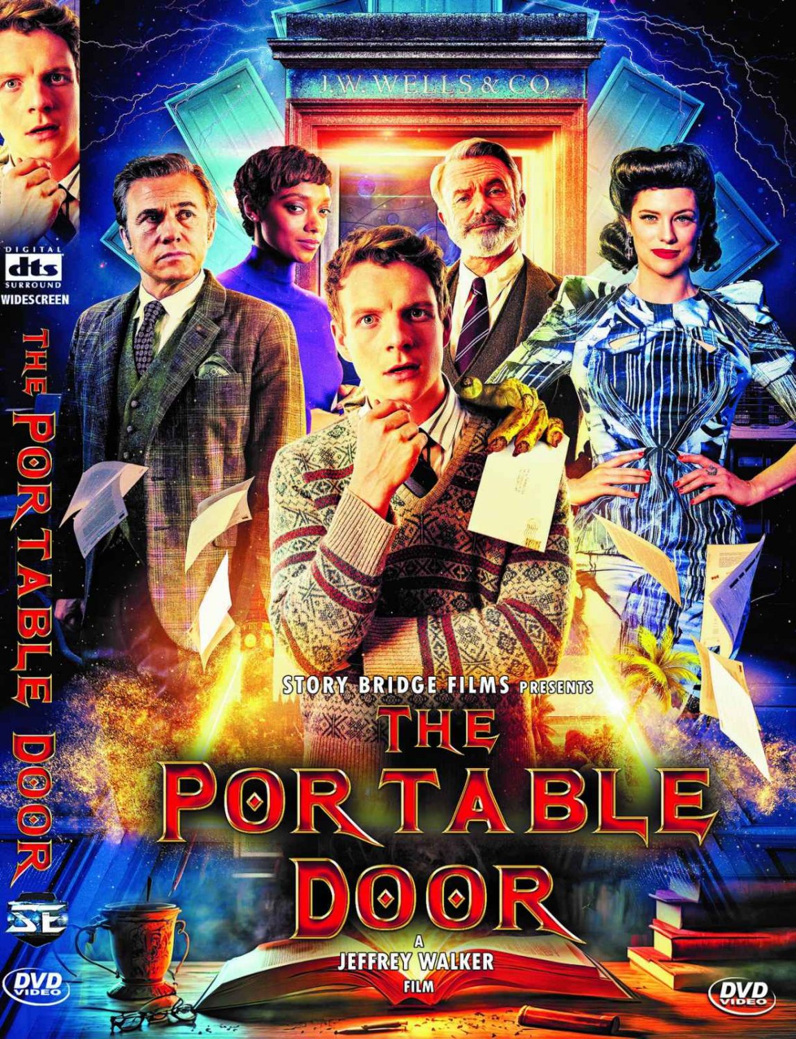 THE PORTABLE DOOR DVD Movie free shiping 2023