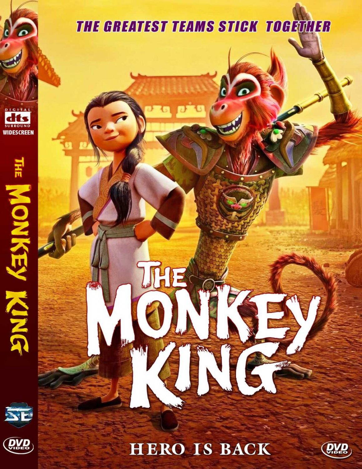 THE MONKEY KING DVD movie free shiping 2023