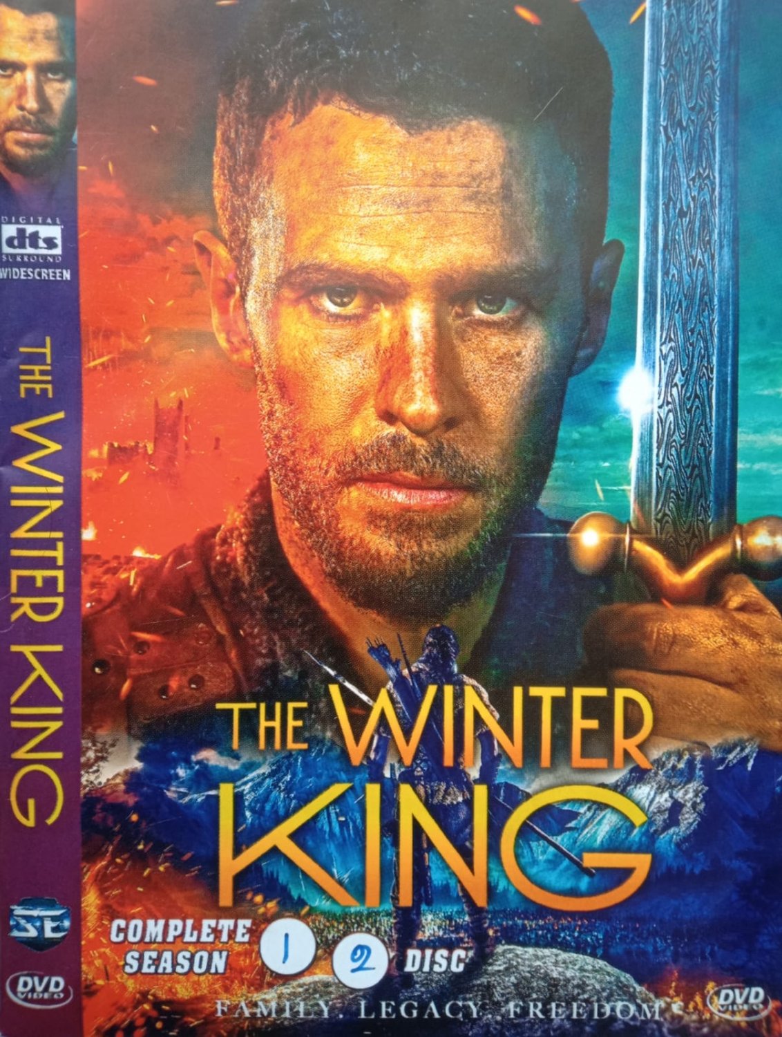 THE WINTER KING DVD TV series complete season ( 1 ) free shiping 2023