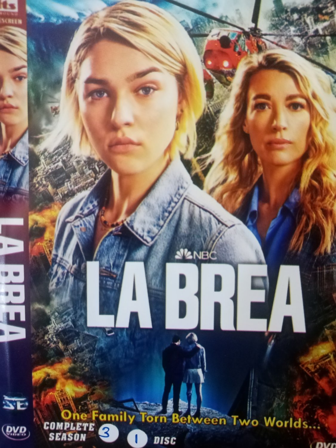 LA BREA DVD Complete season ( 3 ) free shiping 2024