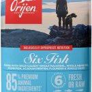 ORIJEN Six Fish Grain-Free Dry Dog Food, 13-lb bag