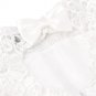White Sleeveless Flower Girl Dress