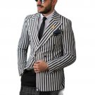 Striped Men's Suit Separates