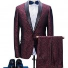 Capable Man Tuxedo Jacquard Suit