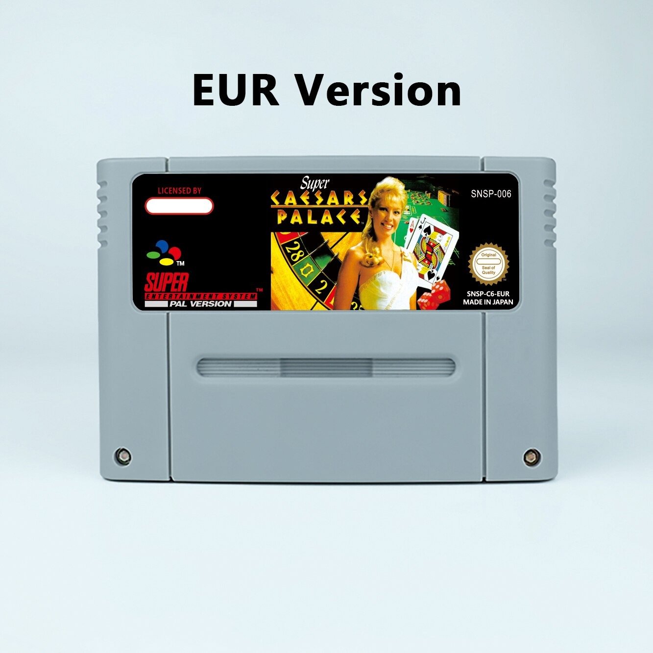 Super Caesars Palace Action Game EUR version Cartridge available for