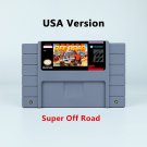 Super Off Road Action Game USA Version Cartridge available for SNES Game Consoles