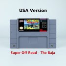 The Baja Action Game USA Version Cartridge available for SNES Game Consoles