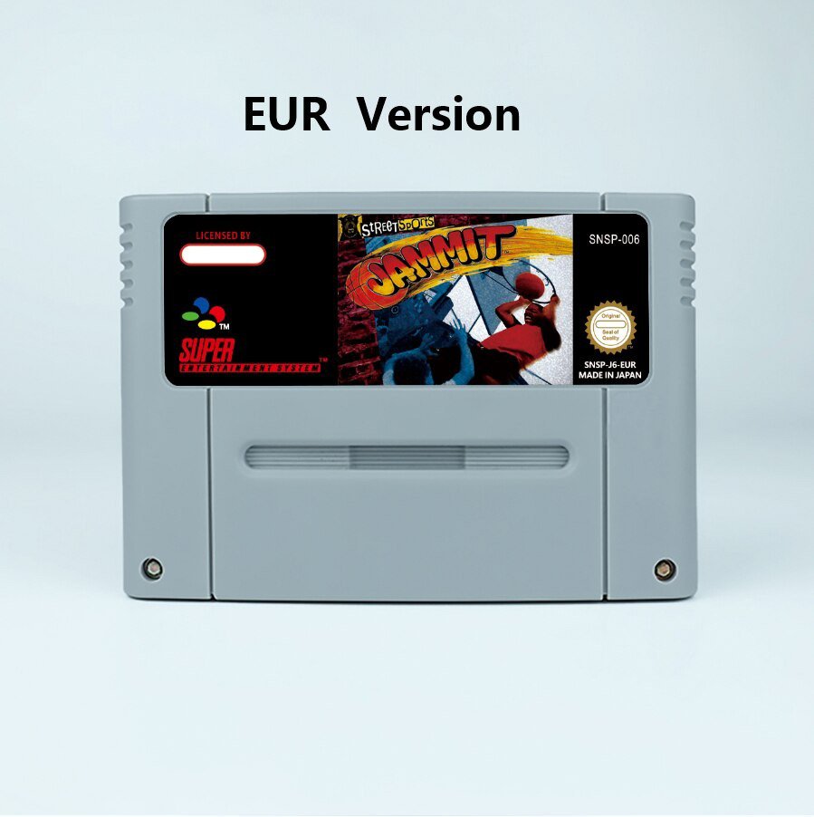 Street Sports - Jammit Action Game EUR Version Cartridge available for SNES Game Consoles