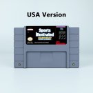 Sports Illustrated Championship Football & Baseball USA Version Cartridge for SNES Game Consoles