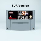 Tecmo Super Baseball RPG Game EUR Version Cartridge for SNES Game Consoles