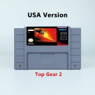 Top Gear 2 Let the Toy Wars begin Action Game USA Version Cartridge for SNES Game Consoles