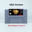 Shin Megami Tensei 2 RPG Game USA Version Cartridge for SNES Game Consoles