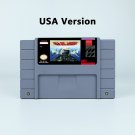 U.N. Squadron Action Game USA Version Cartridge for SNES Game Consoles