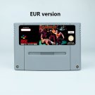 Pit-Fighter Action Game EUR version Cartridge for SNES Game Consoles