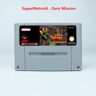 Zero Mission Super Metroided Series RPG Game EUR Version Cartridge for SNES Game Consoles