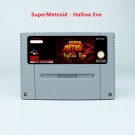 Hallow Eve Super Metroided Series RPG Game EUR Version Cartridge for SNES Game Consoles