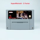 Z-Factor Super Metroided Series RPG Game EUR Version Cartridge for SNES Game Consoles